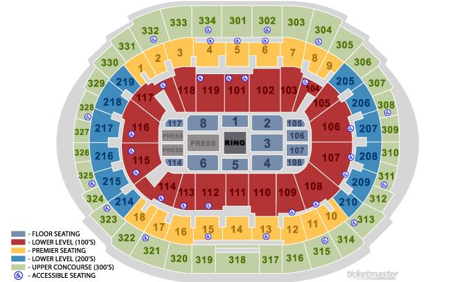 Staple Stadium Seating Chart